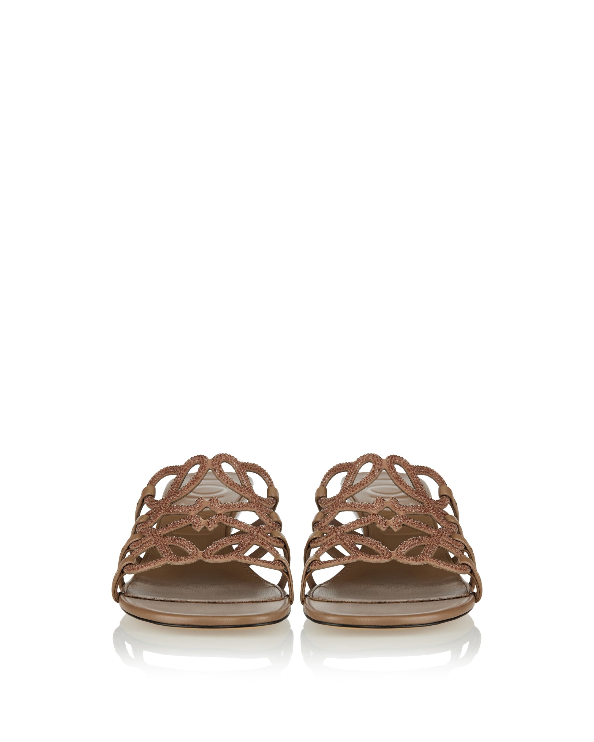Оригінальна Petal Anagram Rhinestone Embellished Sandals Loewe – збільшений вид