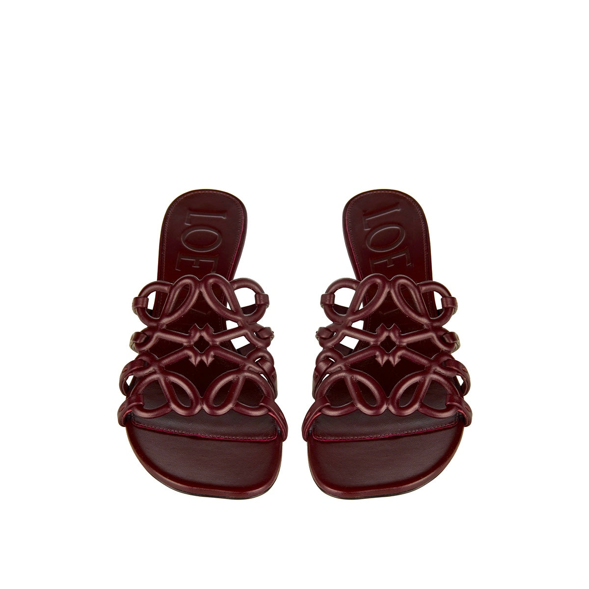 Оригінальна Petal Anagram Leather Sandals Loewe – збільшений вид