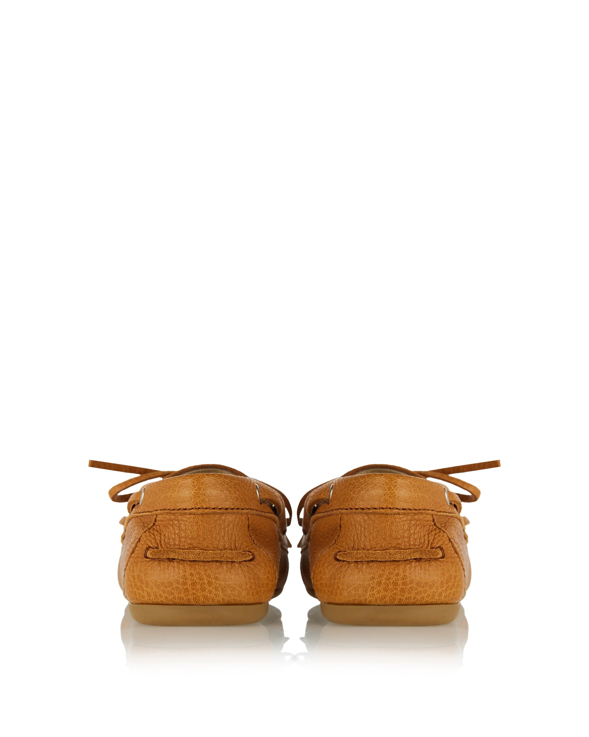 Vintage Effect Leather Loafers Miu miu – Гарантія оригінальності – детальний вид