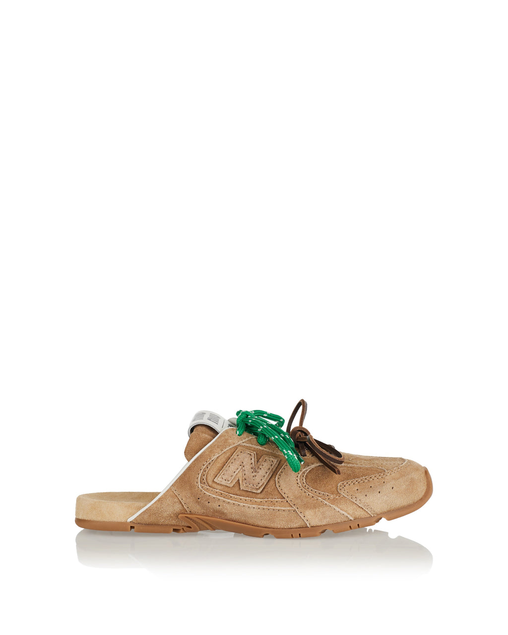 Оригінальна X New Balance 530 Sl Faded Suede Mules Miu miu – боковий вид