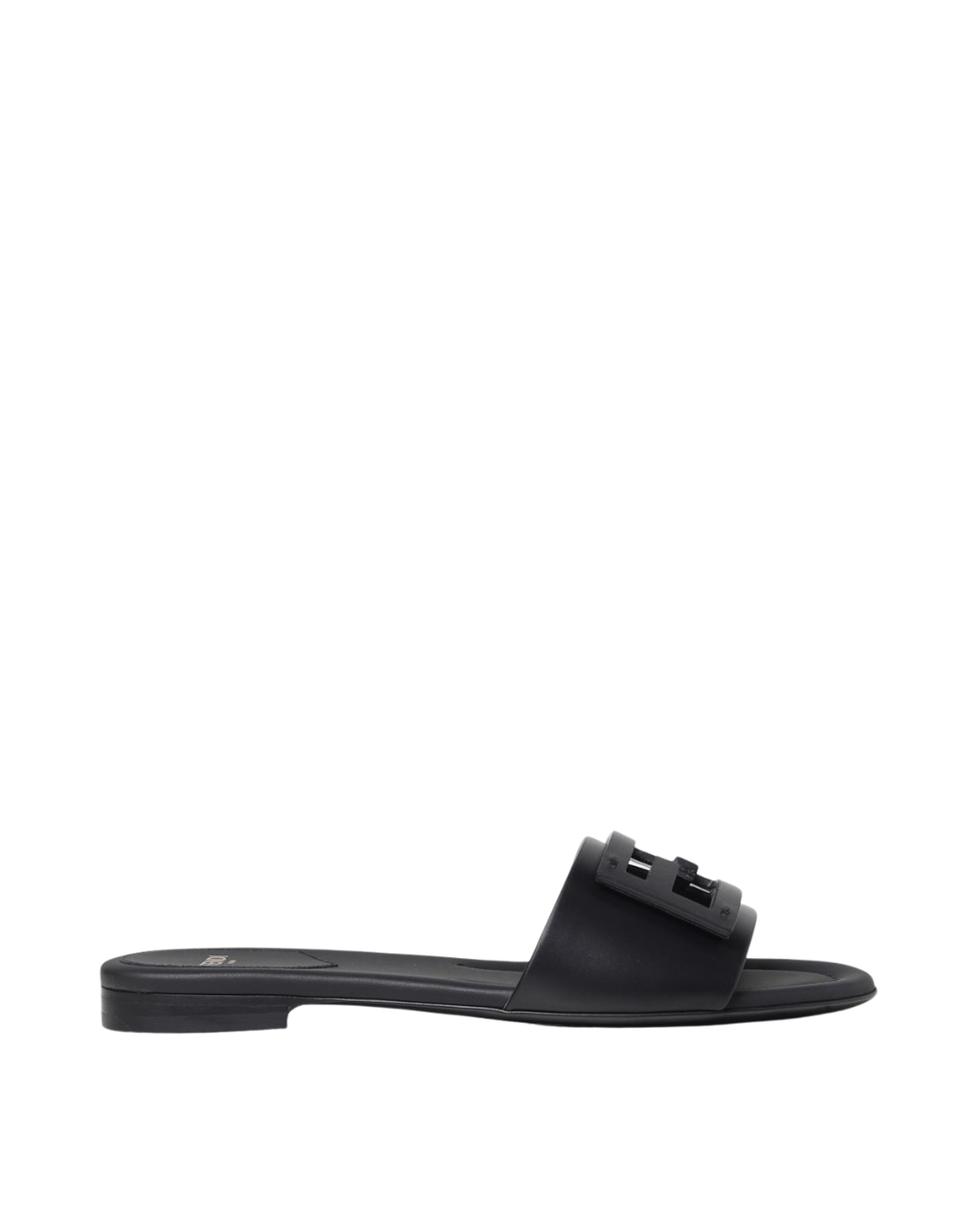 Оригінальна Baguette Leather Slides Fendi – боковий вид