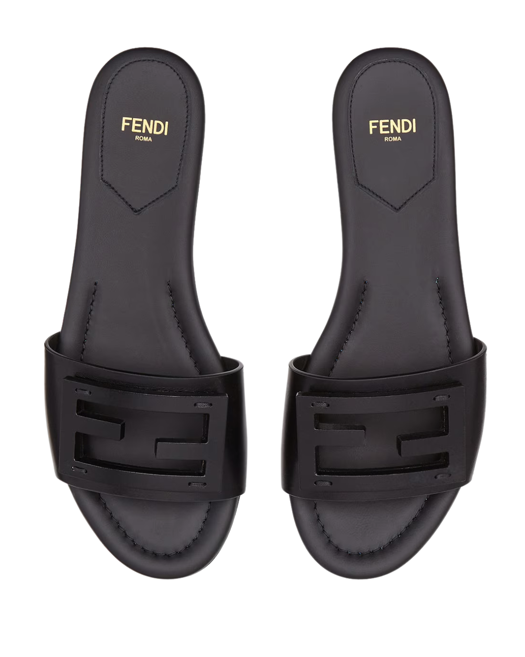 Оригінальна Baguette Leather Slides Fendi – детальний вид