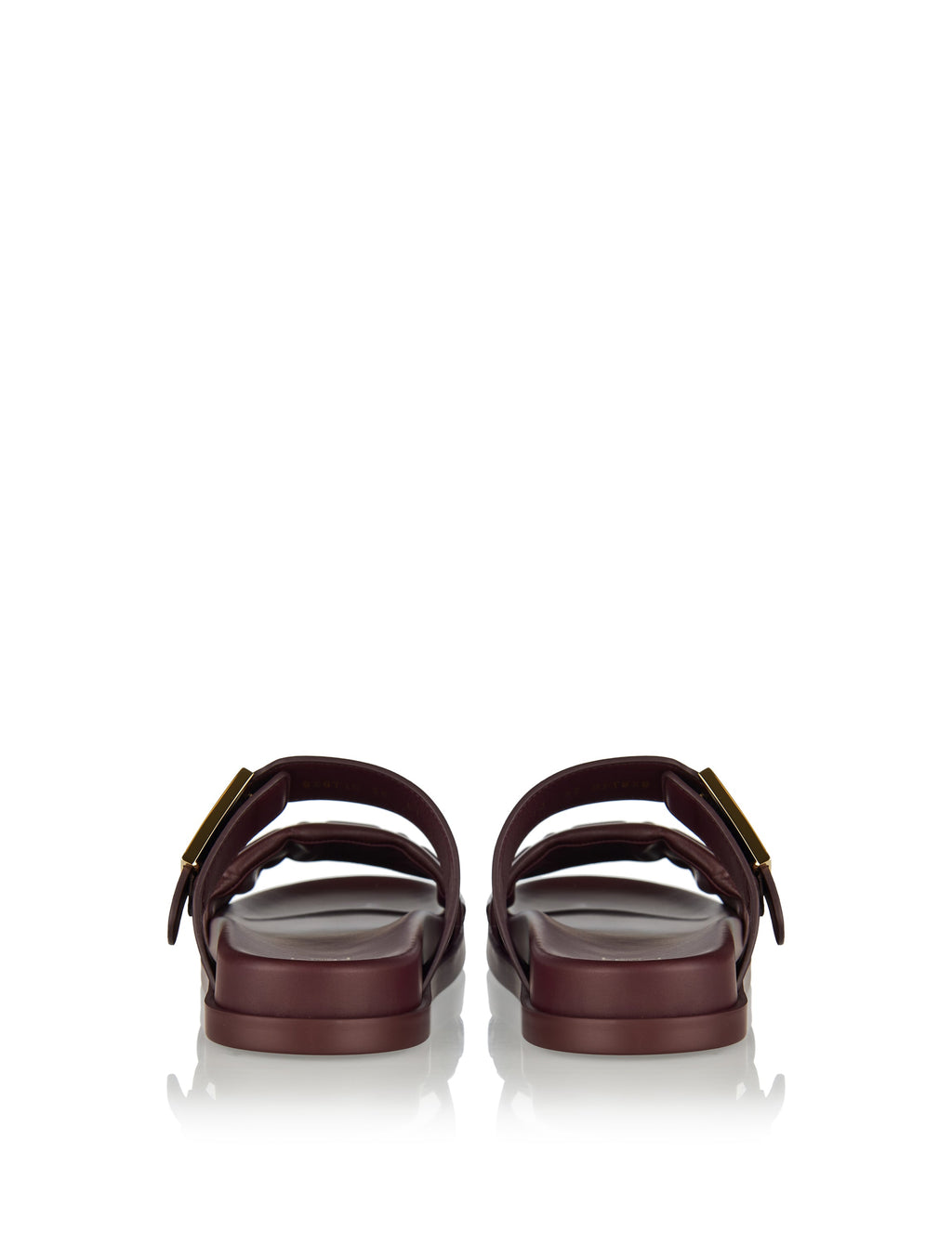 Оригінальна Feel Ff Embossed Leather Slides Fendi – детальний вид