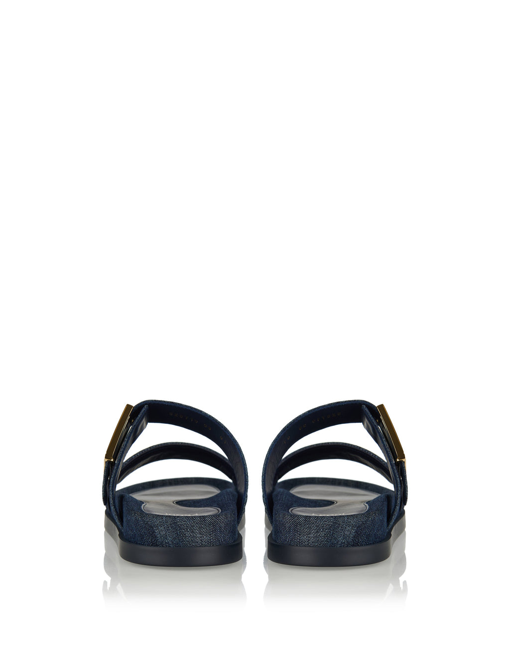 Feel Ff Embossed Denim Slides Fendi – Гарантія оригінальності – детальний вид