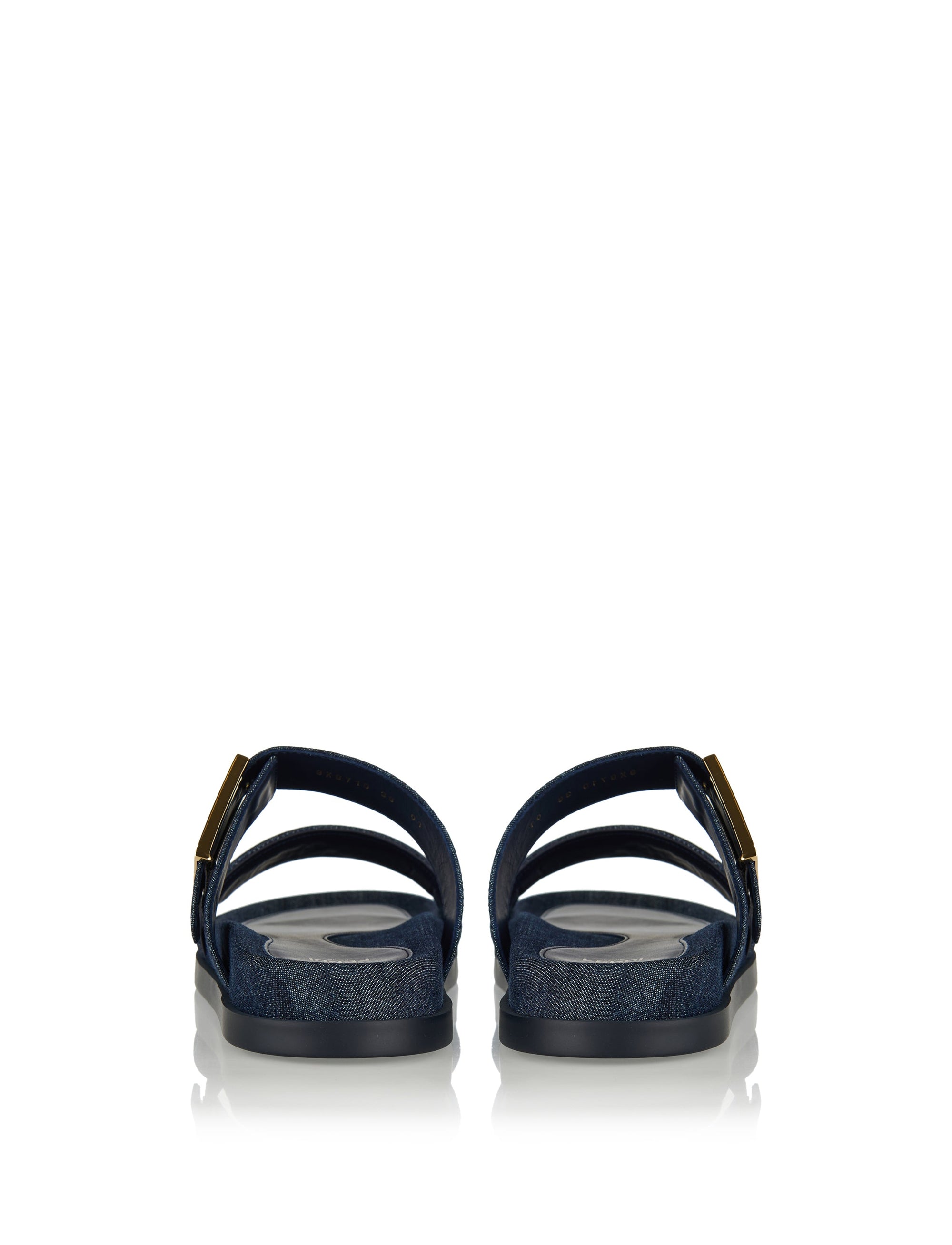 Feel Ff Embossed Denim Slides Fendi – Гарантія оригінальності – детальний вид