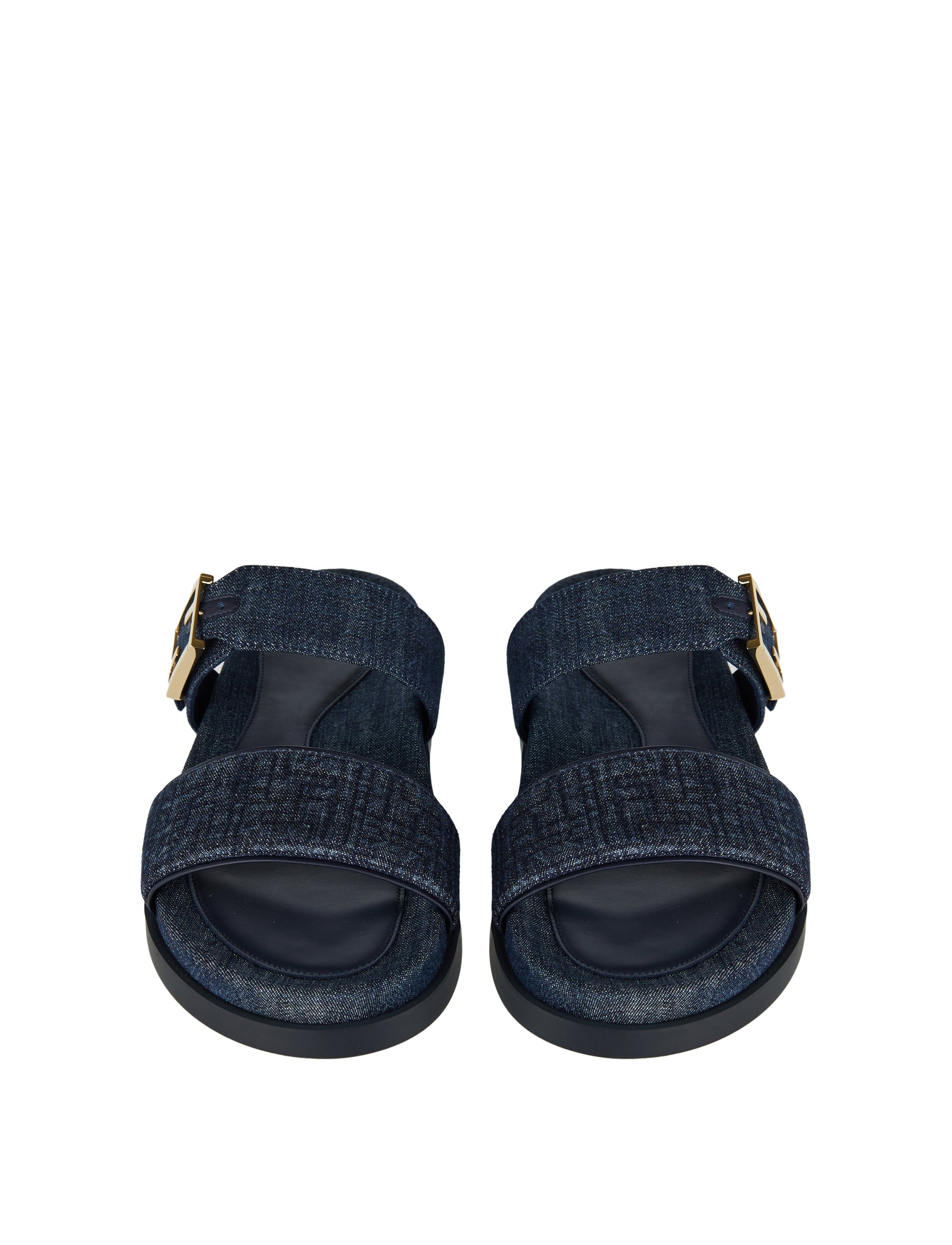 Feel Ff Embossed Denim Slides Fendi – Гарантія оригінальності – збільшений вид