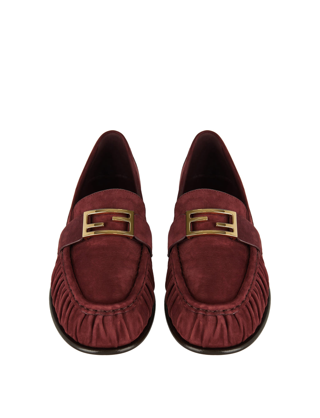 Sellier Suede Loafers Fendi – Гарантія оригінальності – збільшений вид
