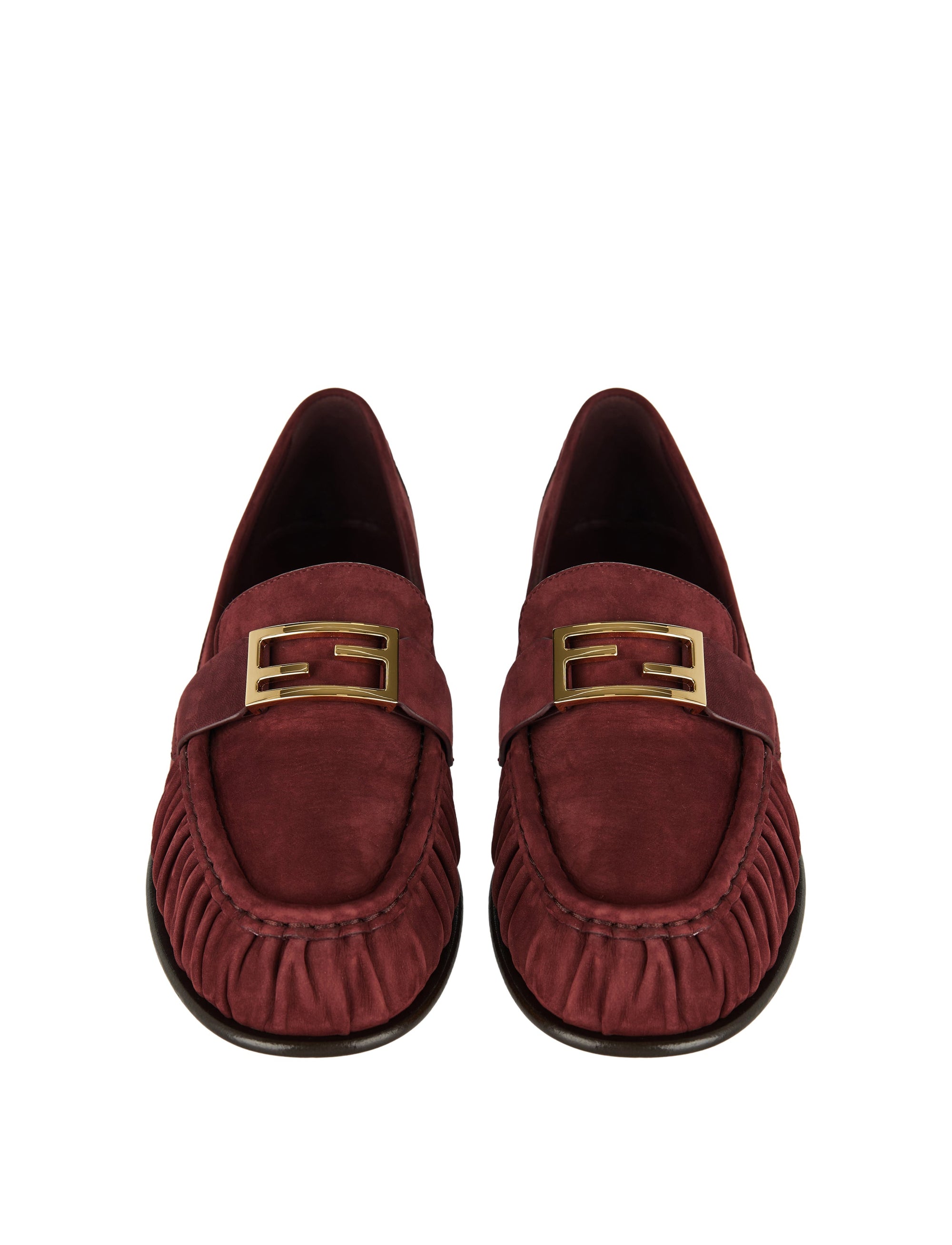 Sellier Suede Loafers Fendi – Гарантія оригінальності – збільшений вид