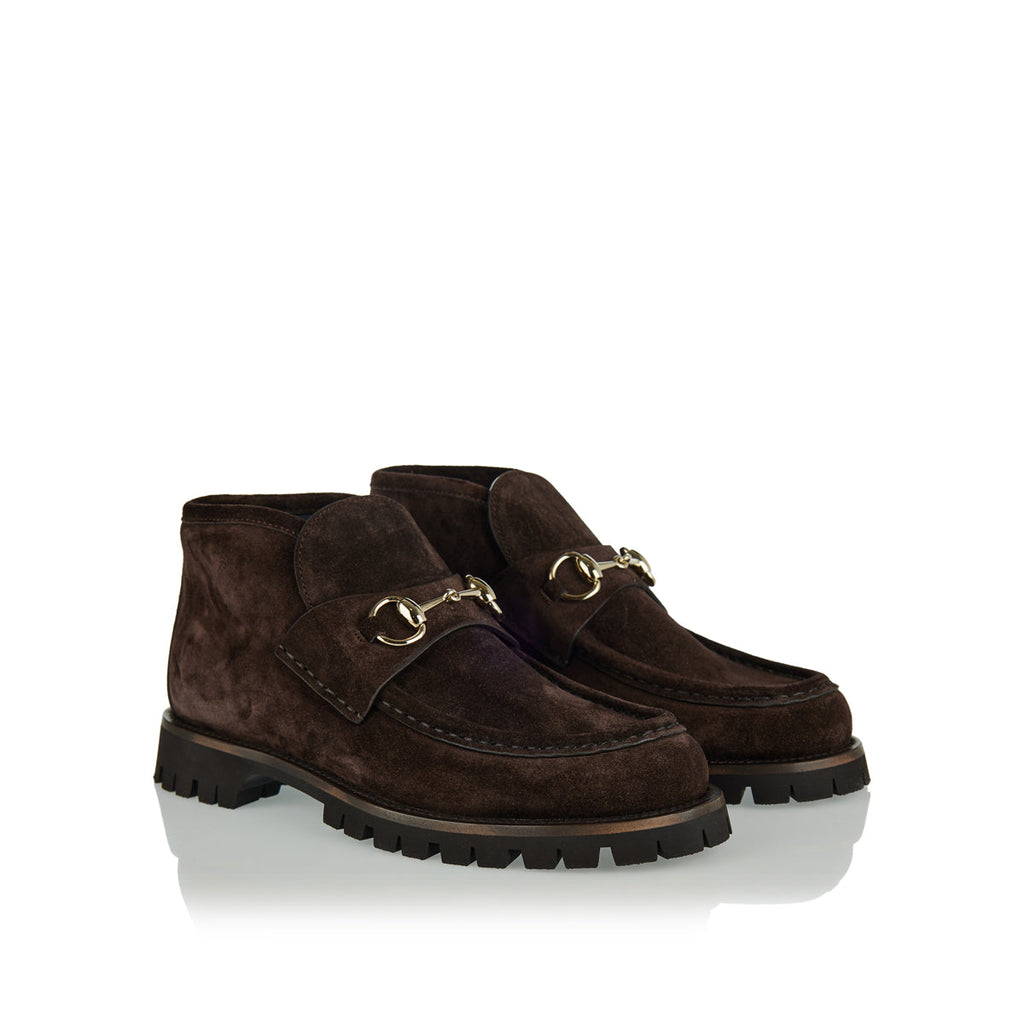 Оригінальна Horsebit Ankle Boots Gucci – вид ззаду