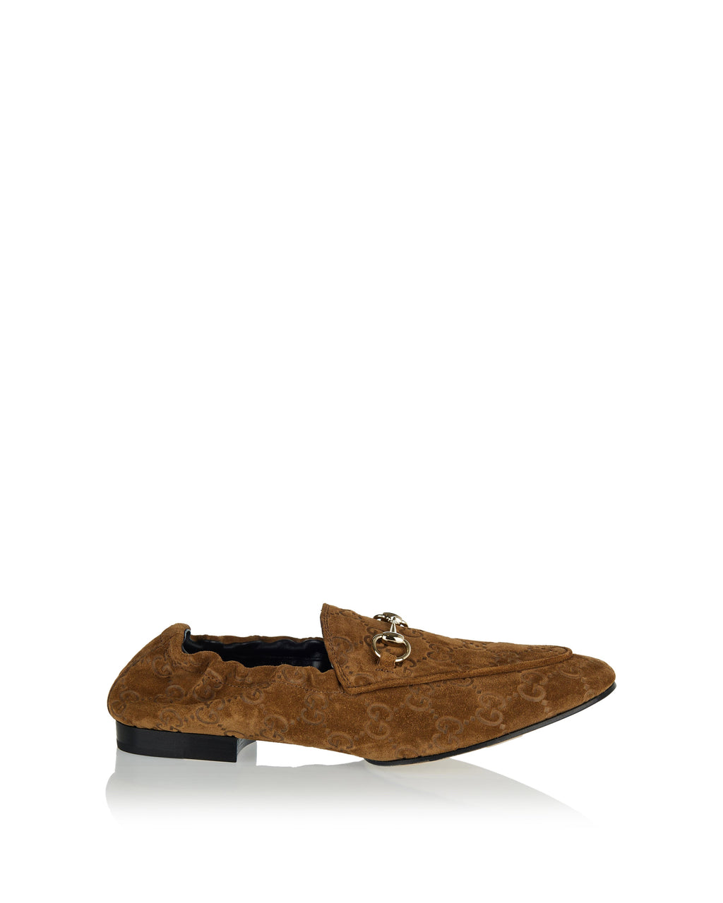 Horsebit Suede Loafers Gucci оригінал – Купити в Україні – боковий вид