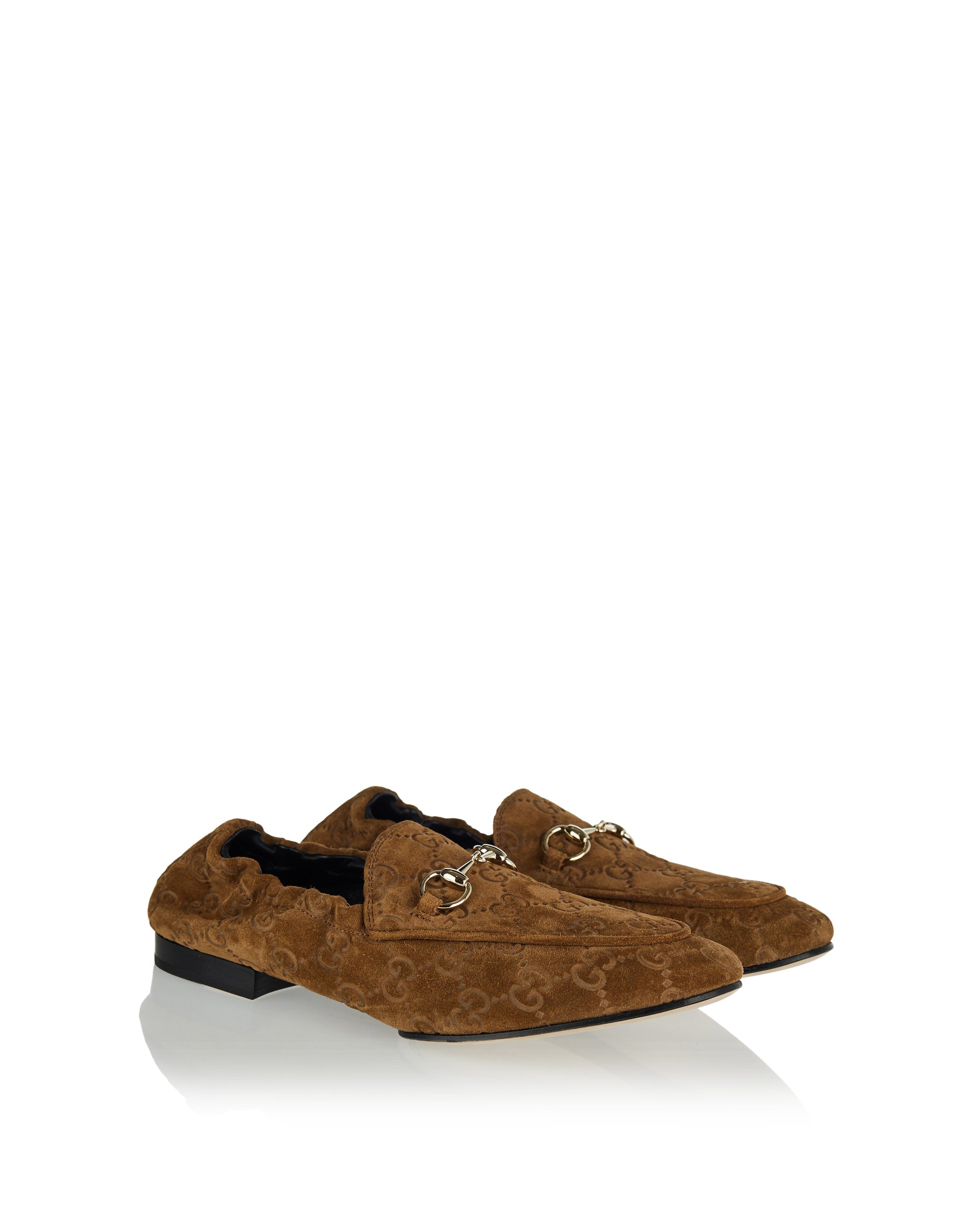 Horsebit Suede Loafers Gucci оригінал – Купити в Україні – вид ззаду