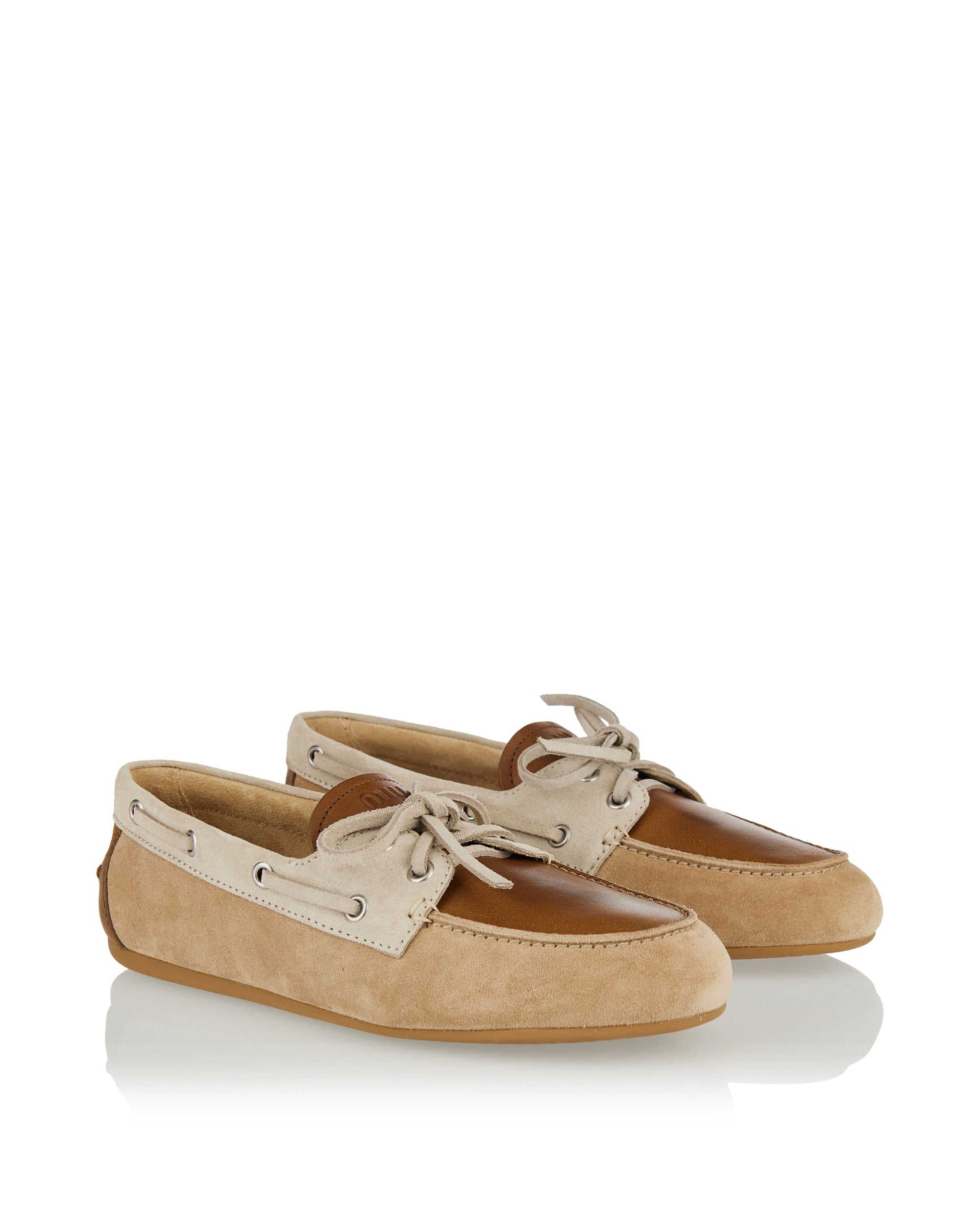 Оригінальна Logo Loafers Miu miu – вид ззаду
