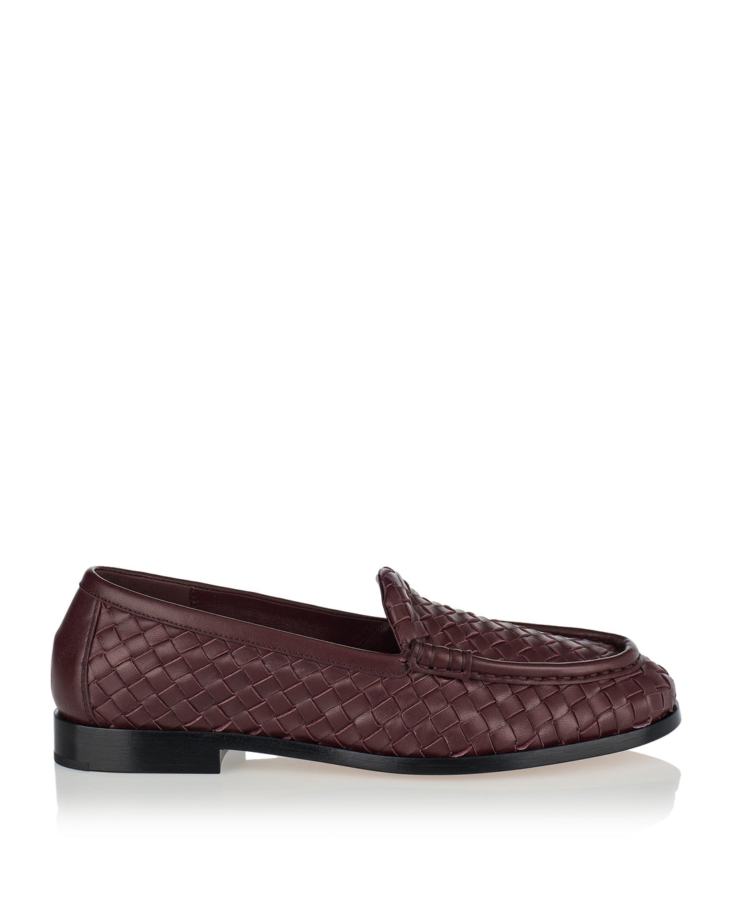 Silenzio Loafers Bottega veneta – Гарантія оригінальності – боковий вид