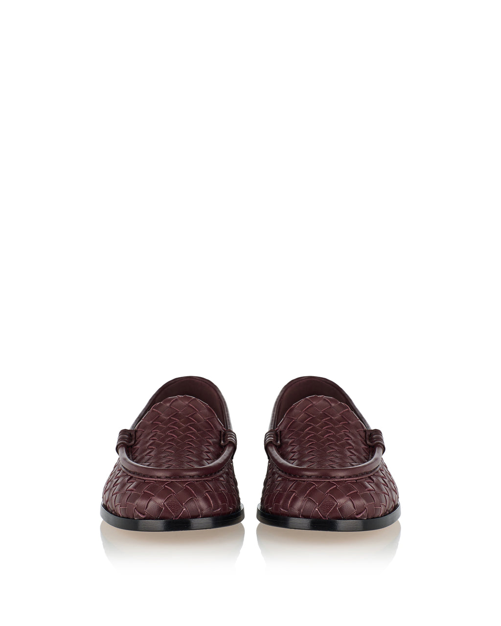 Silenzio Loafers Bottega veneta – Гарантія оригінальності – вид ззаду