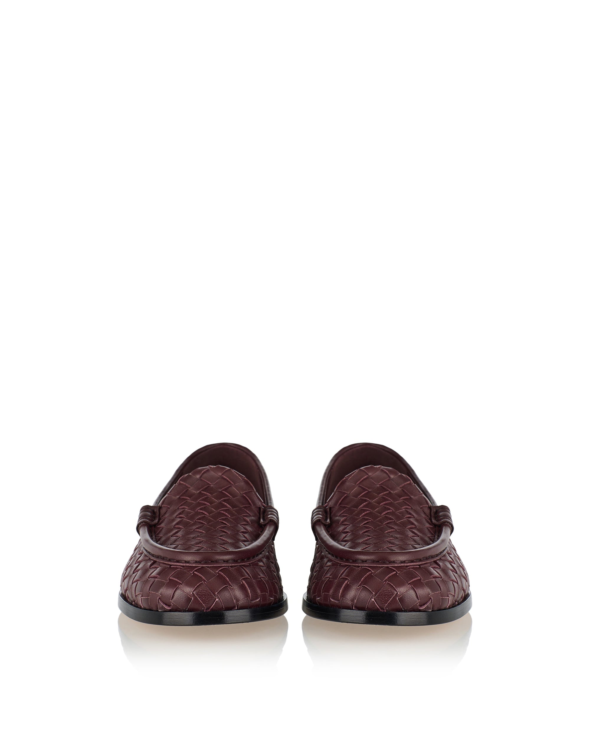 Silenzio Loafers Bottega veneta – Гарантія оригінальності – вид ззаду