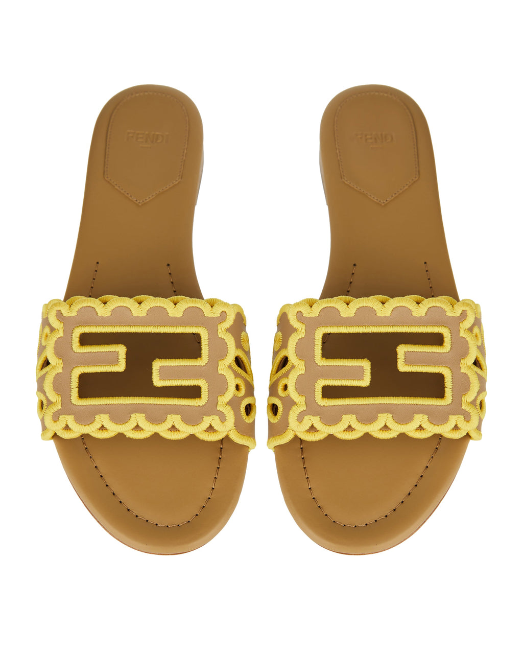 Оригінальна Baguette Leather Slides Fendi – збільшений вид