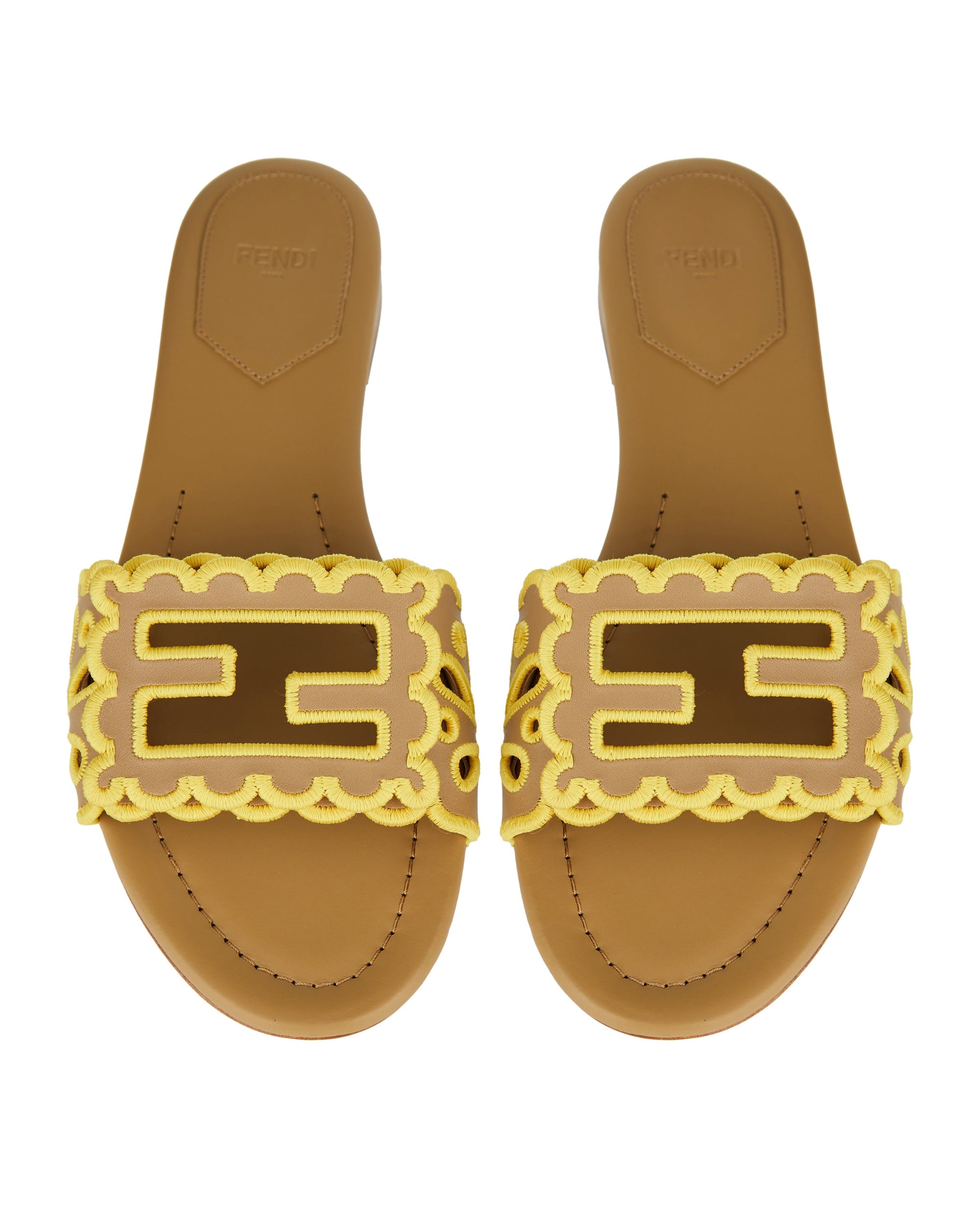 Оригінальна Baguette Leather Slides Fendi – збільшений вид