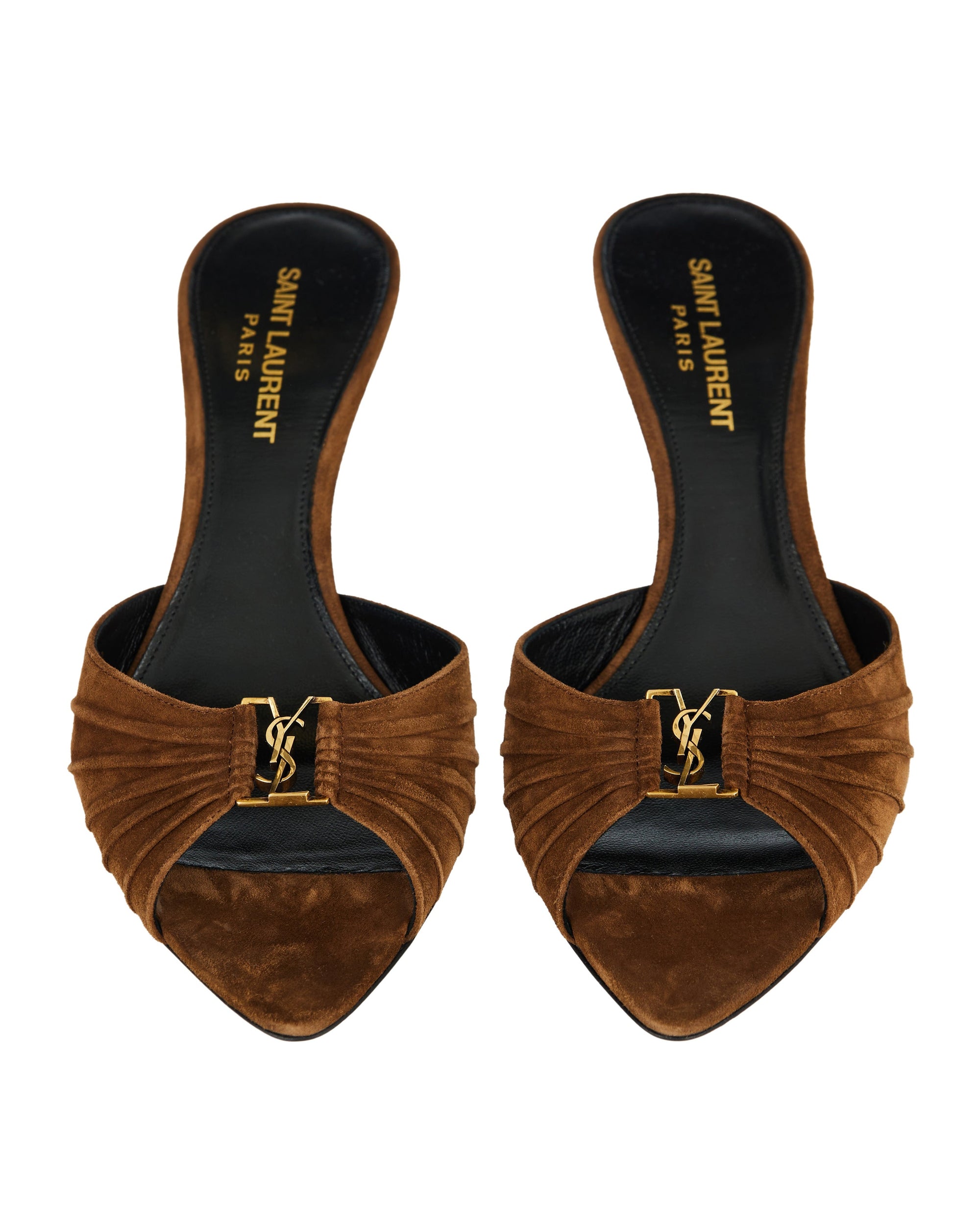 Оригінальна Babylone Suede Mules Saint laurent – збільшений вид
