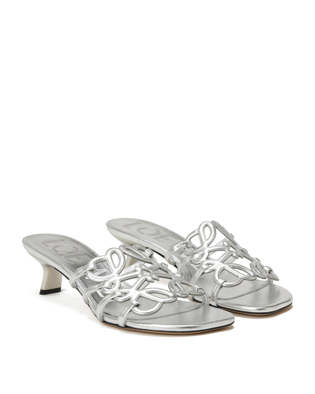 Petal Anagram Laminated Sandals Loewe оригінал – Купити в Україні – вид ззаду