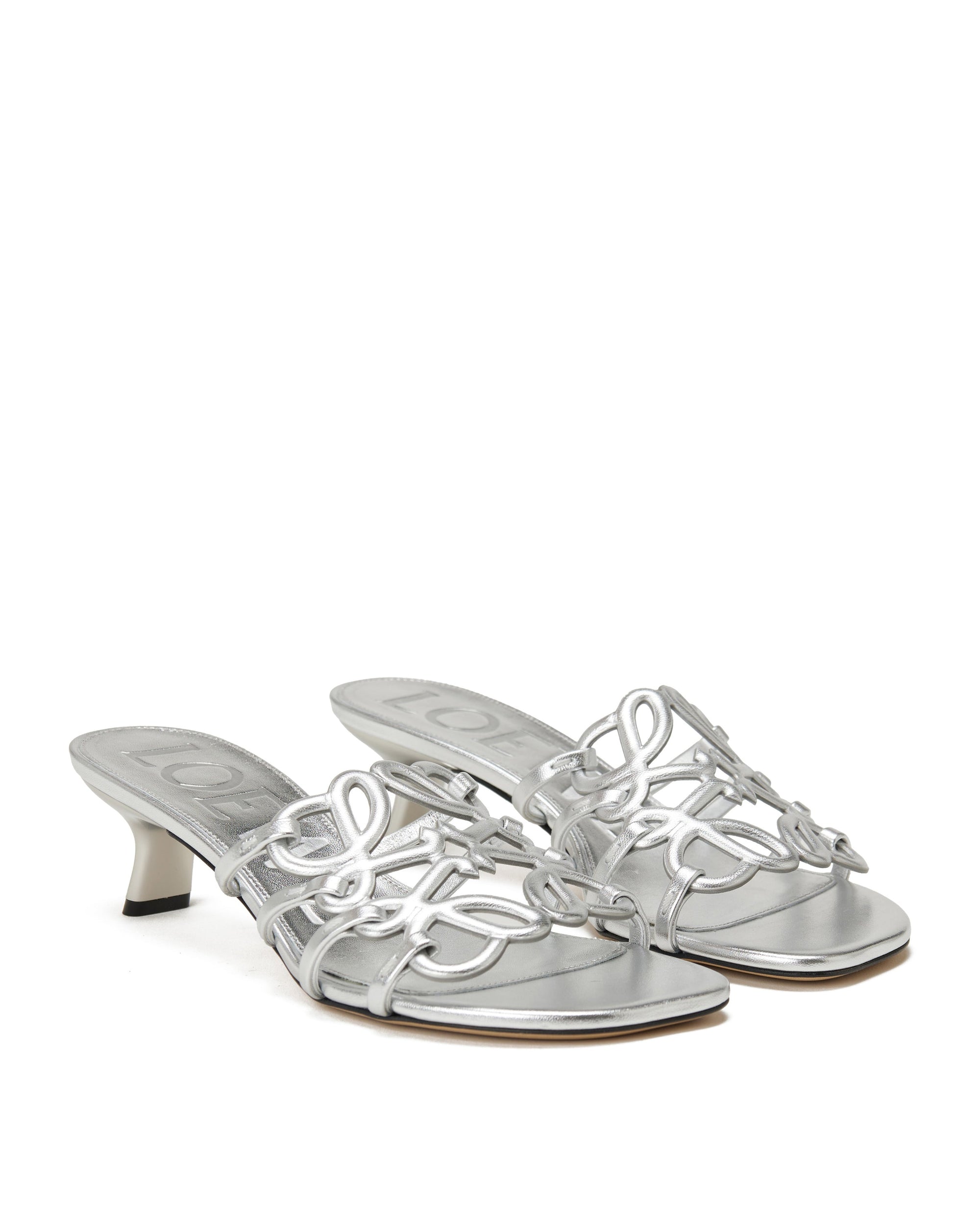 Petal Anagram Laminated Sandals Loewe оригінал – Купити в Україні – вид ззаду