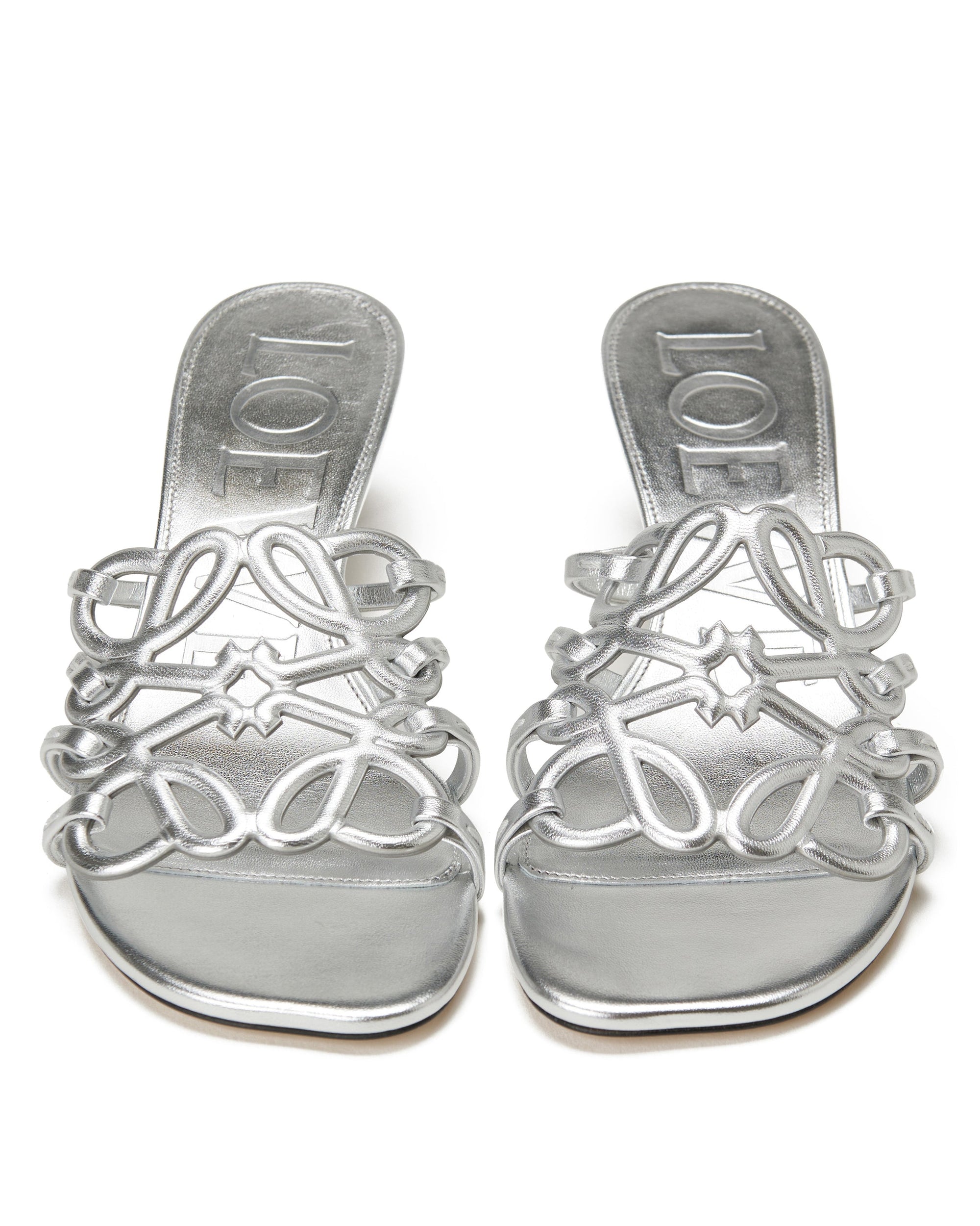 Petal Anagram Laminated Sandals Loewe оригінал – Купити в Україні – збільшений вид