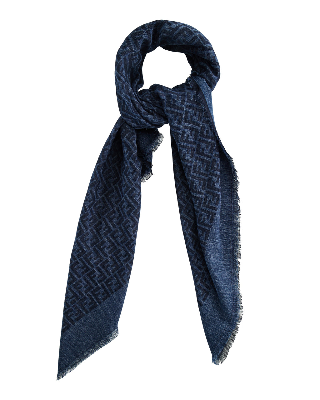 Ff Fringed Scarf Fendi оригінал – Купити в Україні – боковий вид