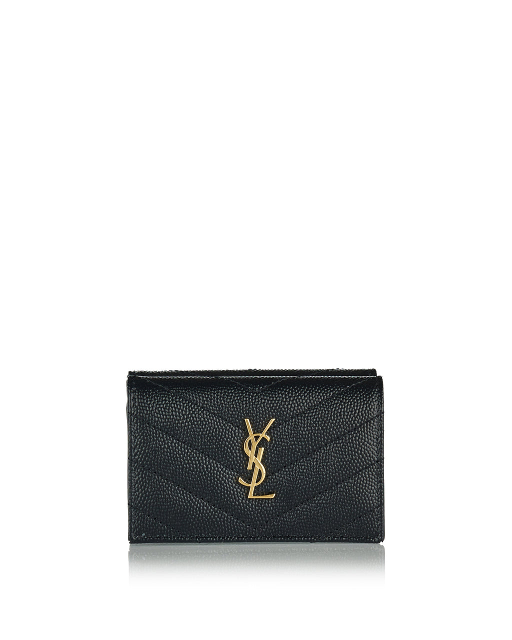 Cassandre Matelassé Leather Wallet Saint laurent оригінал – Купити в Україні – боковий вид