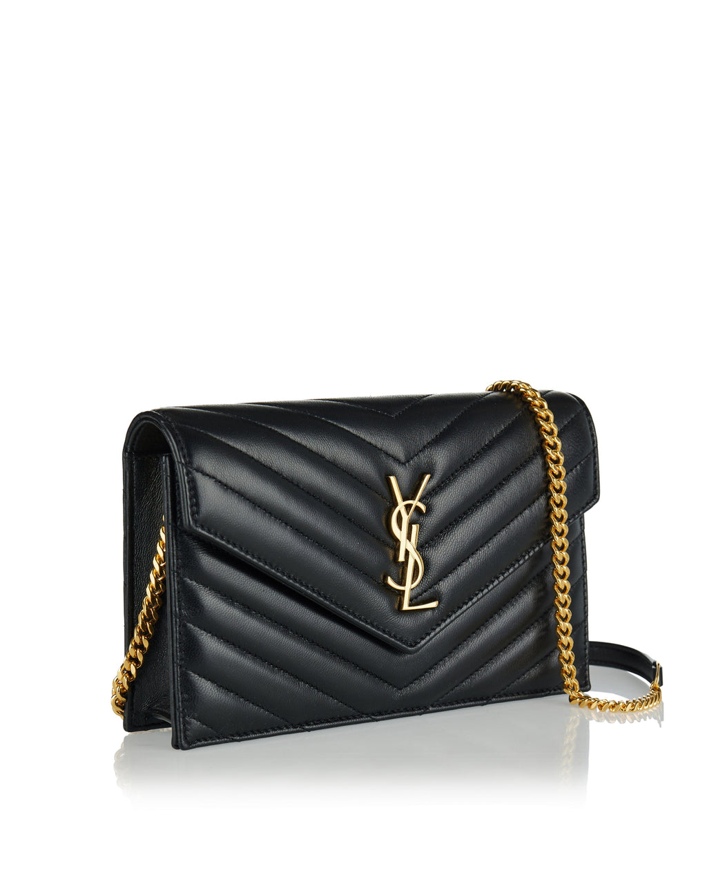 Cassandre Envelope Chain Wallet Saint laurent оригінал – Купити в Україні – вид ззаду
