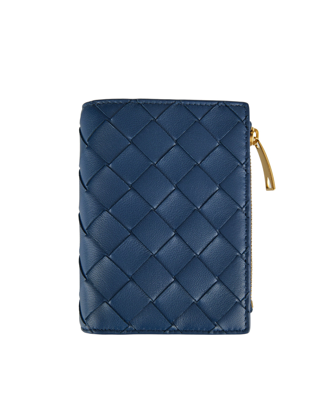 Оригінальна Intrecciato Small Bi Fold Wallet Bottega veneta – боковий вид