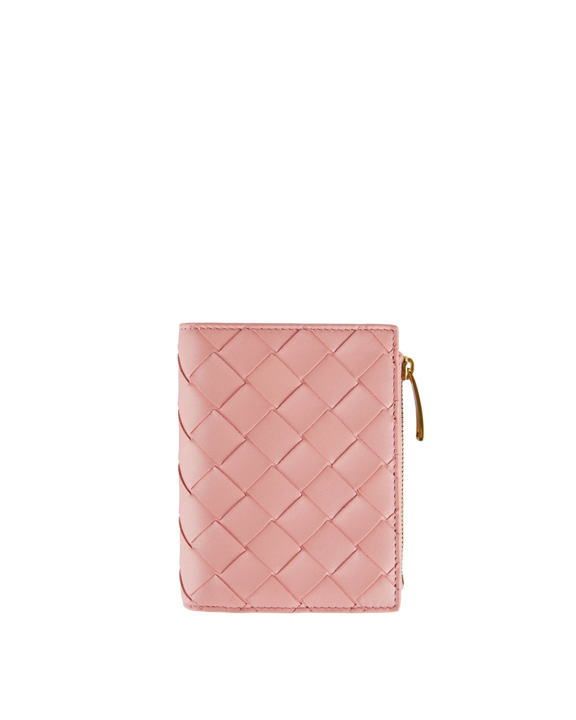 Оригінальна Intrecciato Small Bi Fold Wallet Bottega veneta – боковий вид
