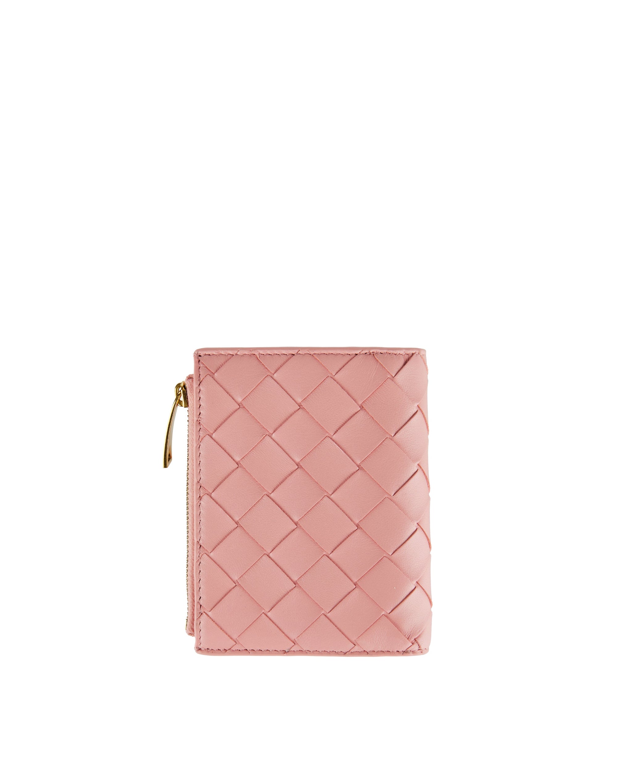Оригінальна Intrecciato Small Bi Fold Wallet Bottega veneta – вид ззаду