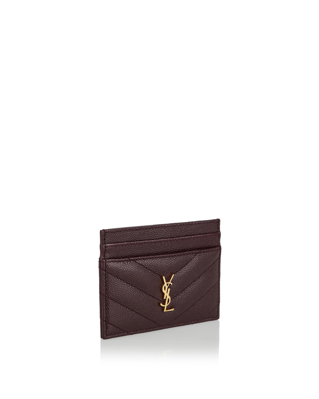 Cassandre Leather Card Case Saint laurent оригінал – Купити в Україні – вид ззаду