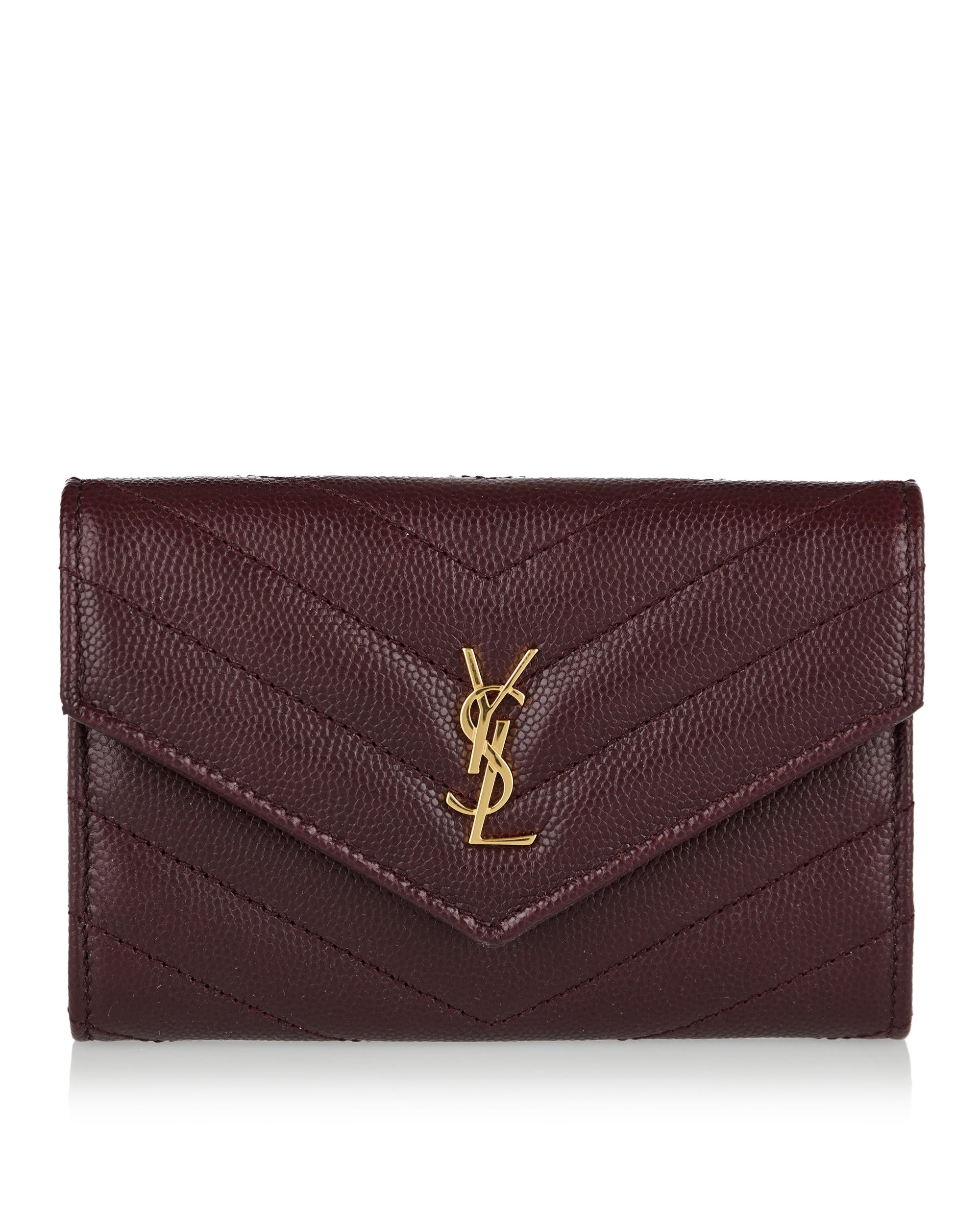 Cassandre Wallet Saint laurent – Гарантія оригінальності – боковий вид