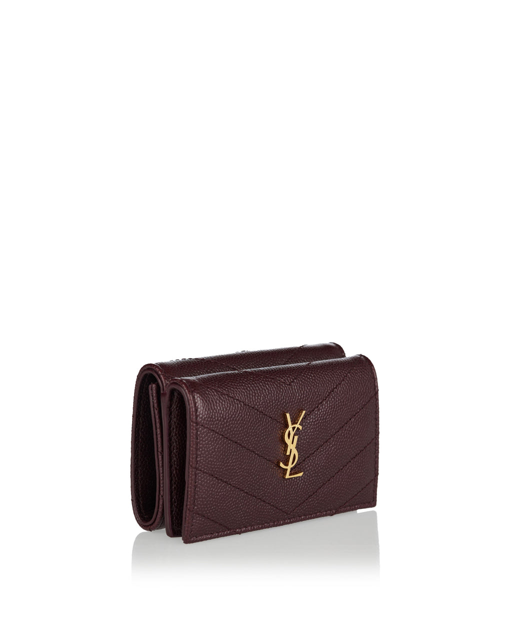 Оригінальна Leather Wallet Saint laurent – вид ззаду
