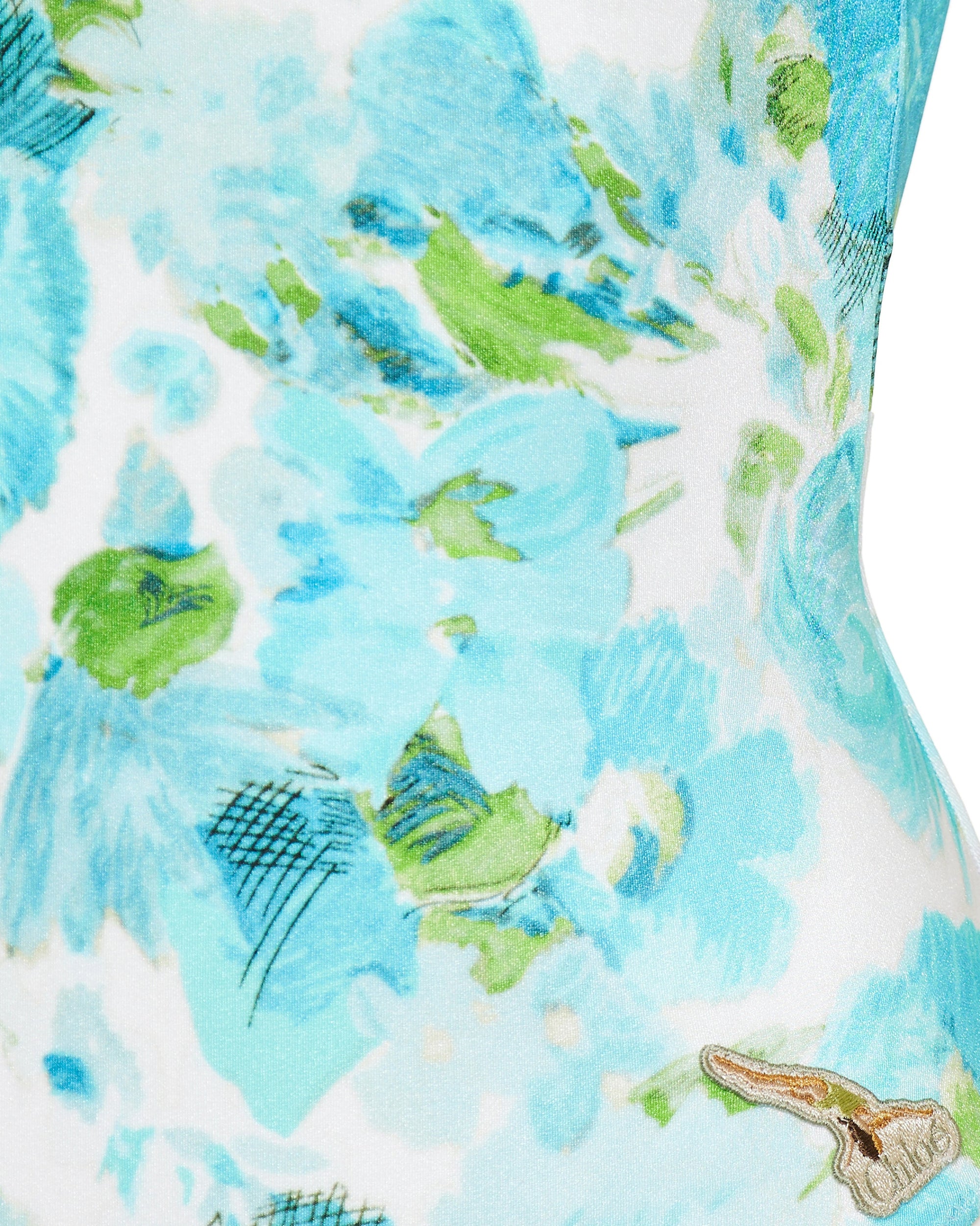 Floral Print Swimsuit Chloe – Гарантія оригінальності – детальний вид