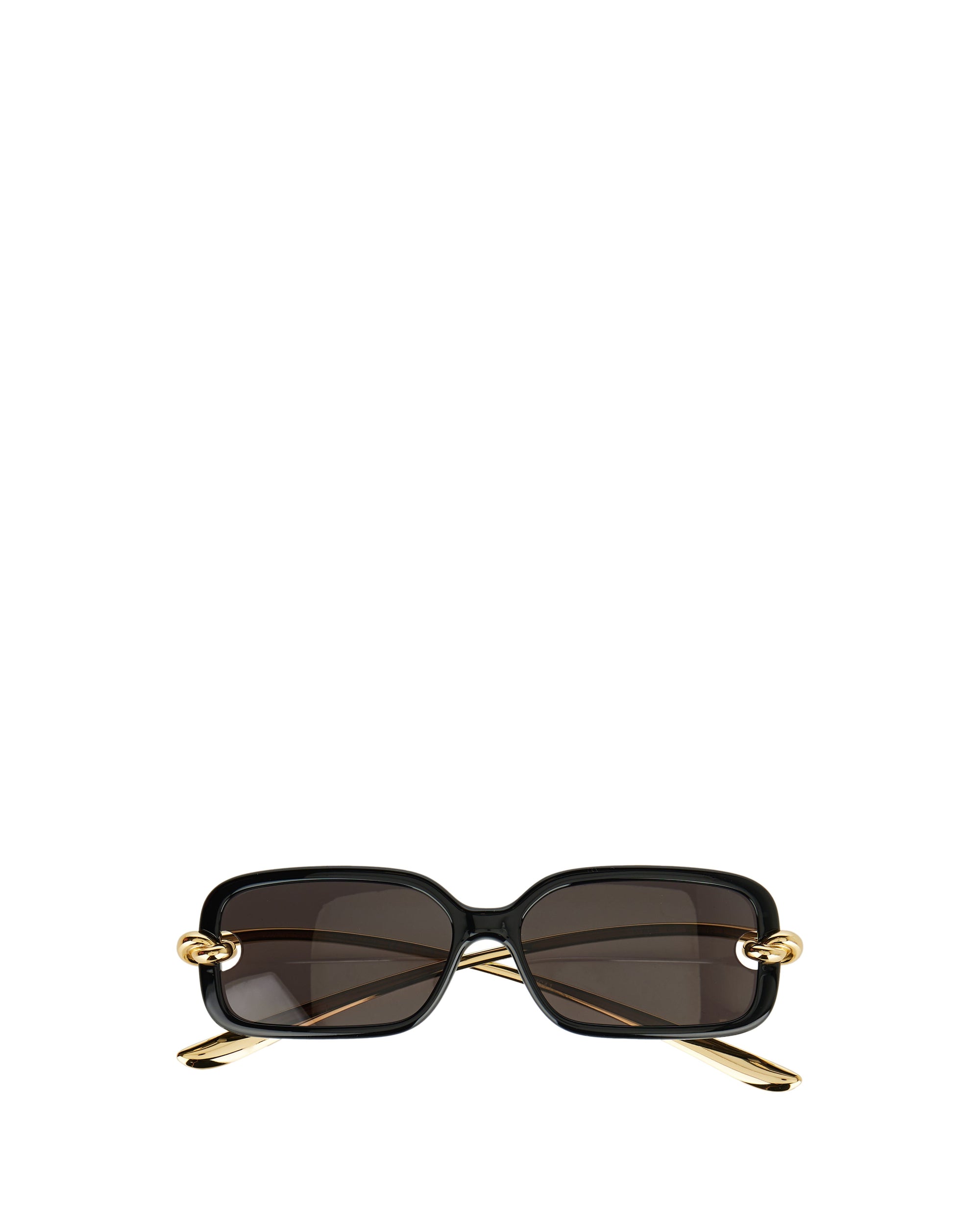 Оригінальна Knot Rectangular Sunglasses Bottega veneta – боковий вид