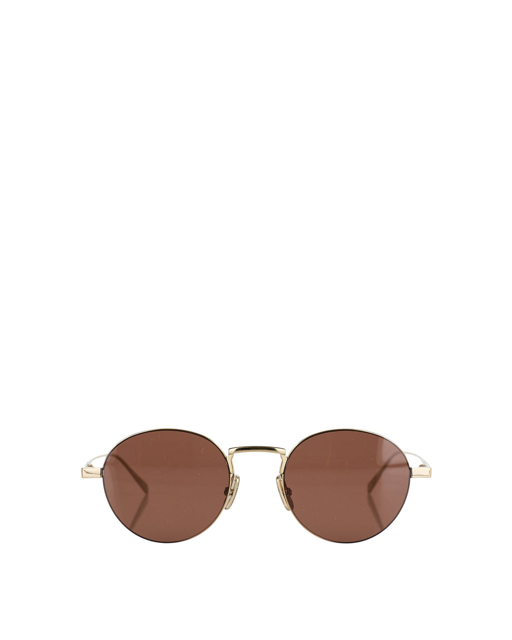 Оригінальна Oro Round Frame Gold Tone Sunglasses Celine – боковий вид