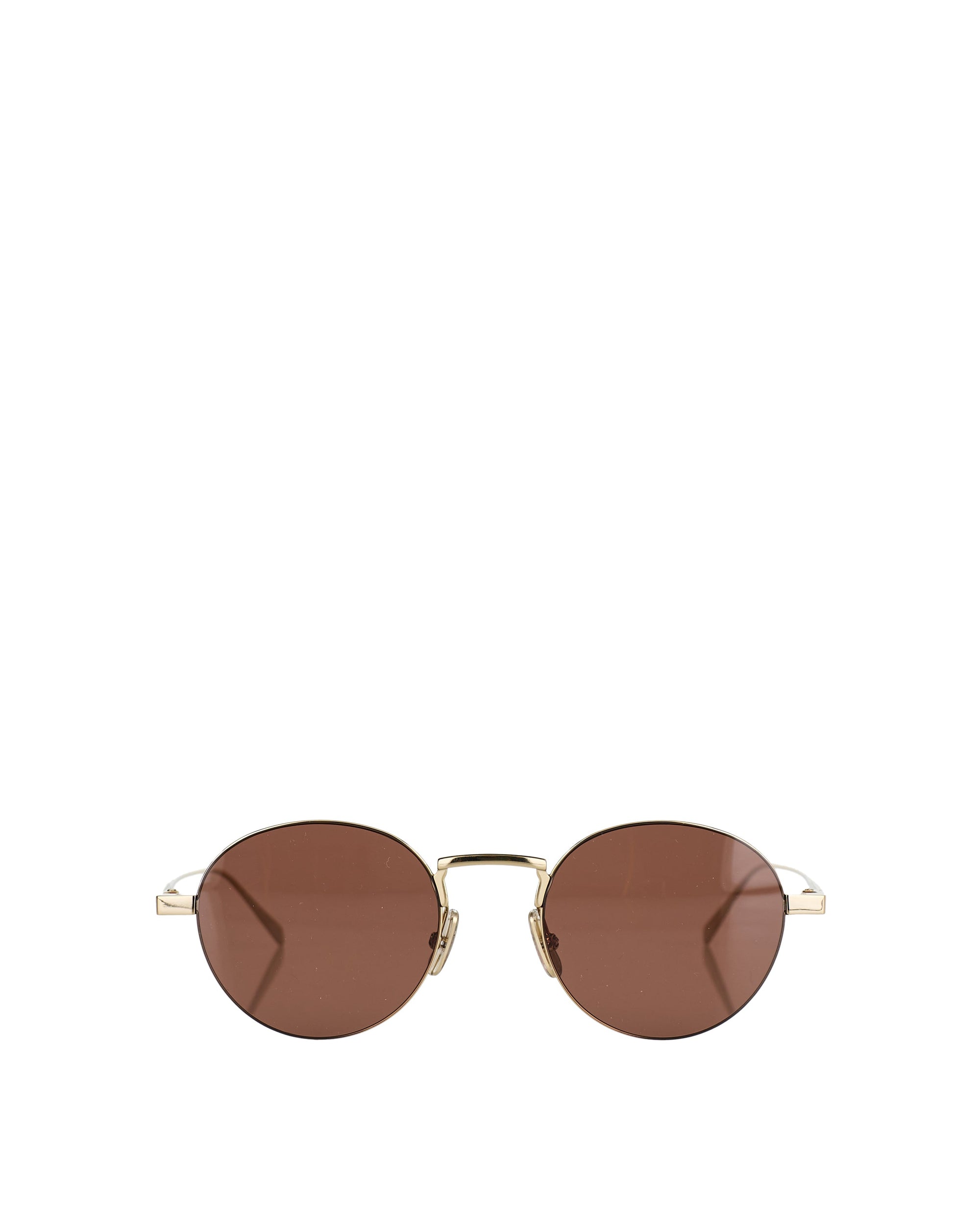 Оригінальна Oro Round Frame Gold Tone Sunglasses Celine – боковий вид