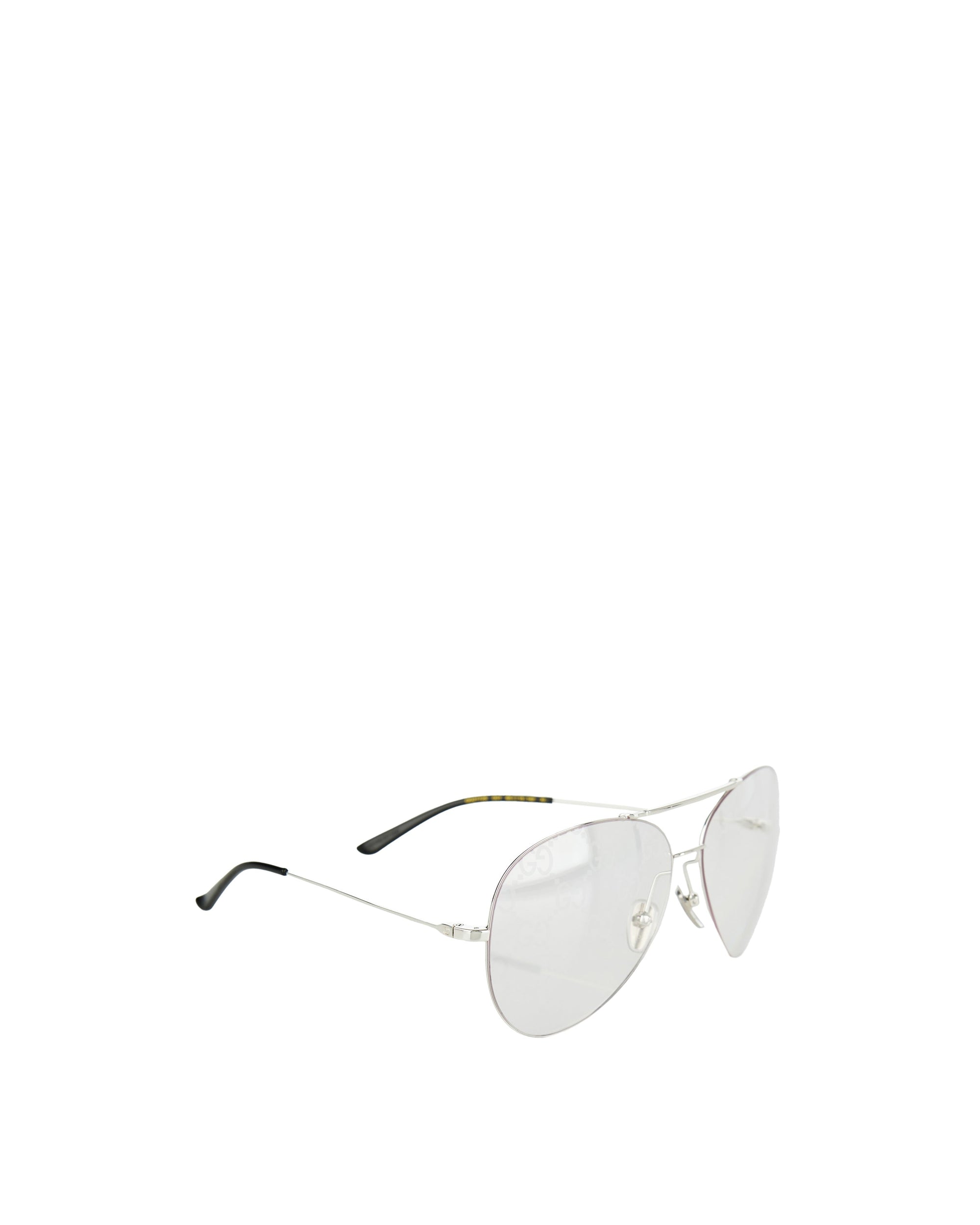Aviator Style Silver Tone Sunglasses Gucci оригінал – Купити в Україні – збільшений вид