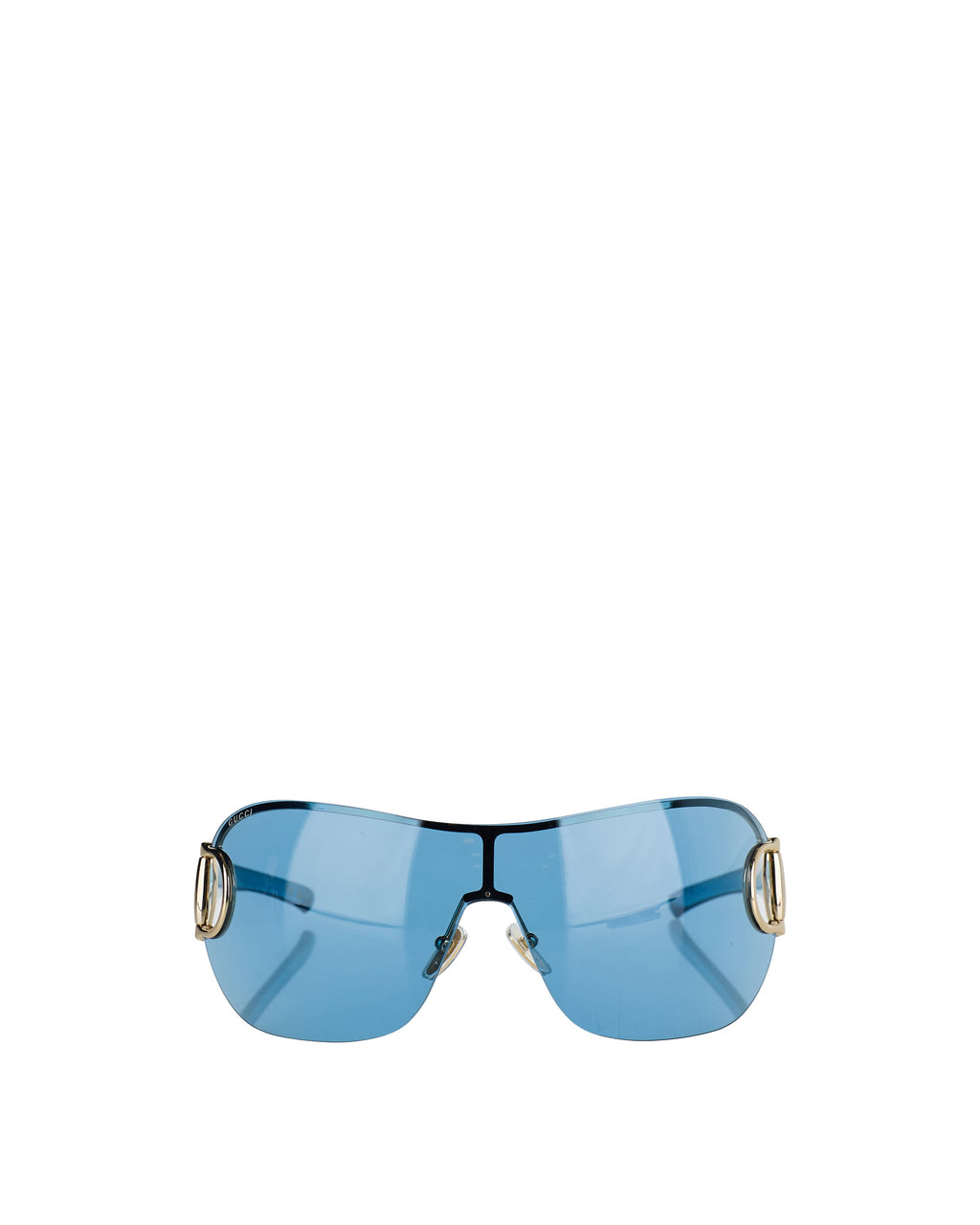 Frameless Mask Sunglasses Gucci – Гарантія оригінальності – боковий вид