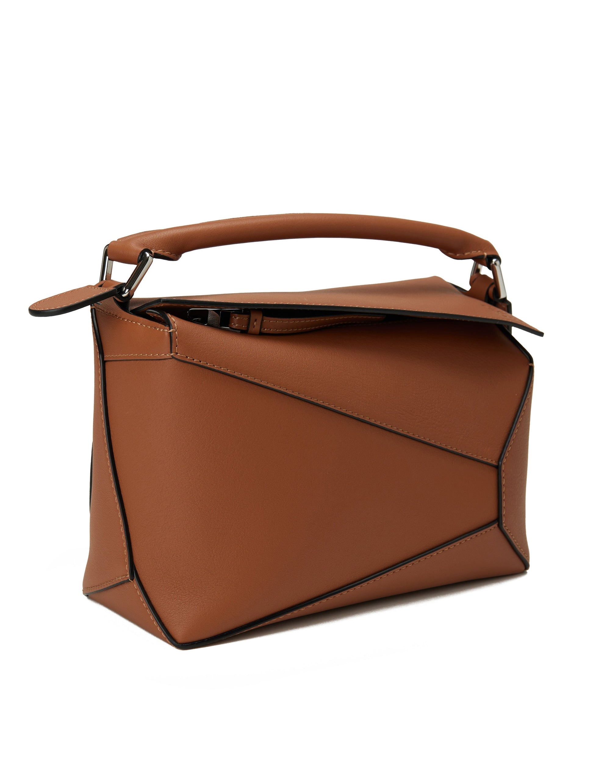 Оригінальна Small Puzzle Edge Leather Bag Loewe – вид ззаду