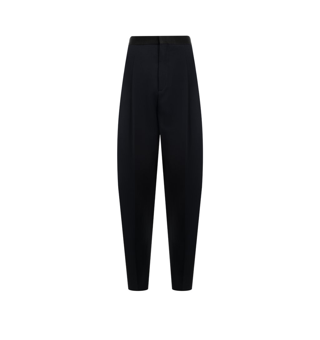 Wool Grain De Poudre Trousers Bottega veneta оригінал – Купити в Україні – боковий вид