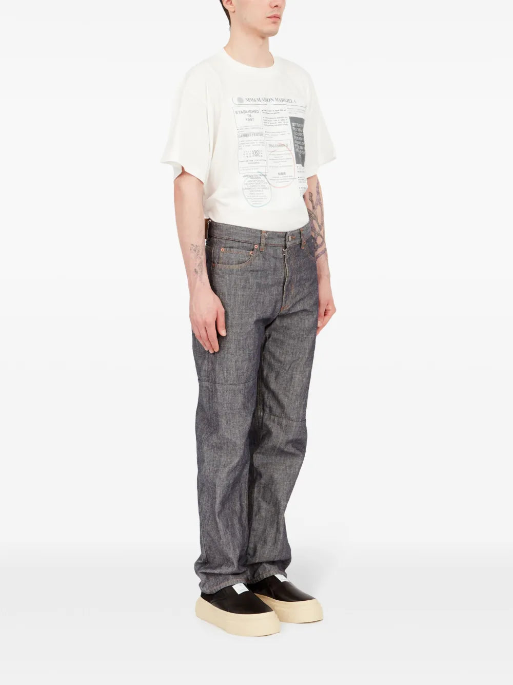 Оригінальна Five-Pocket Jeans Maison margiela – детальний вид
