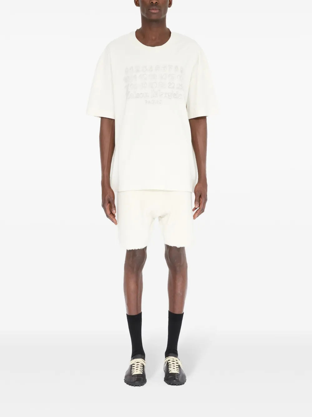 Numbers-Motif T-Shirt Maison margiela – Гарантія оригінальності – вид ззаду