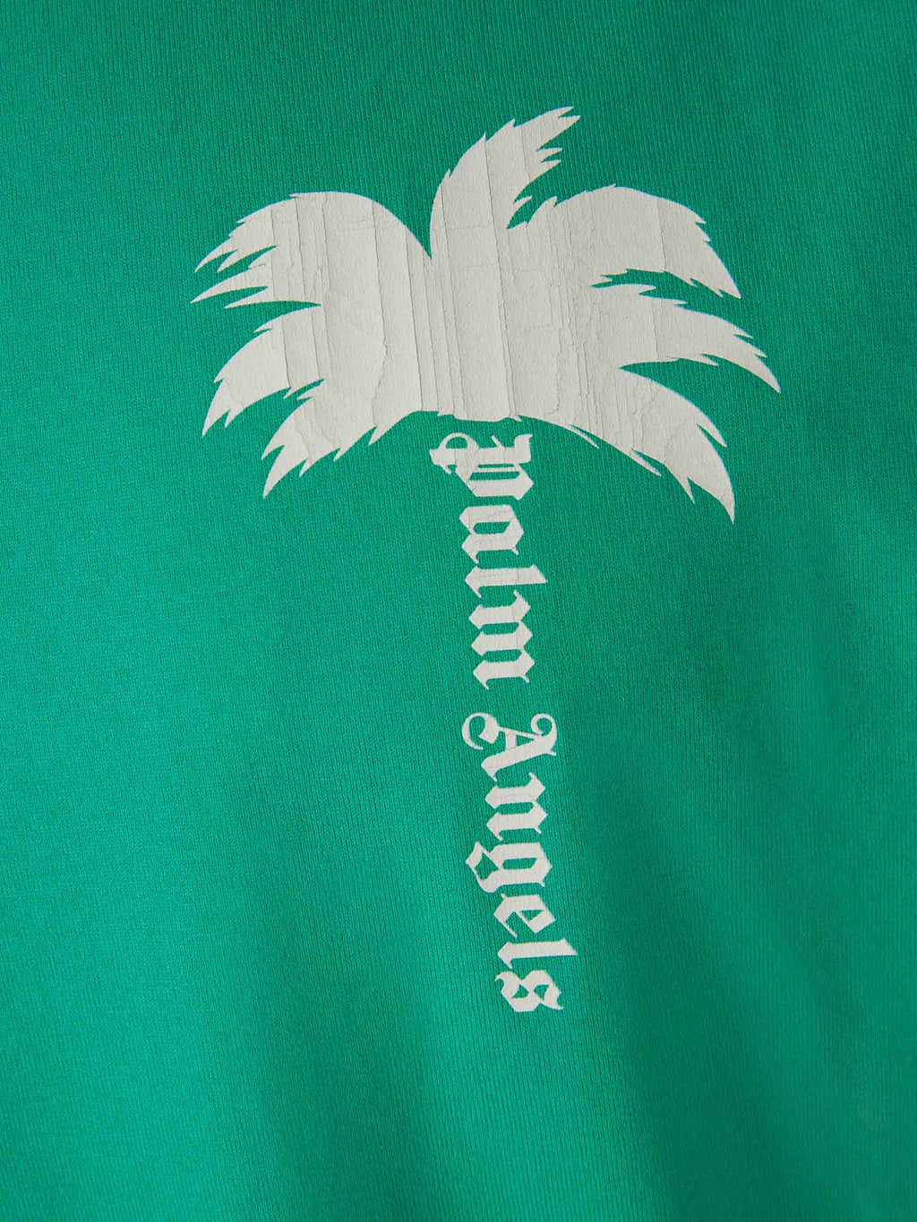Оригінальна Printed Cotton T-Shirt Palm angels – збільшений вид
