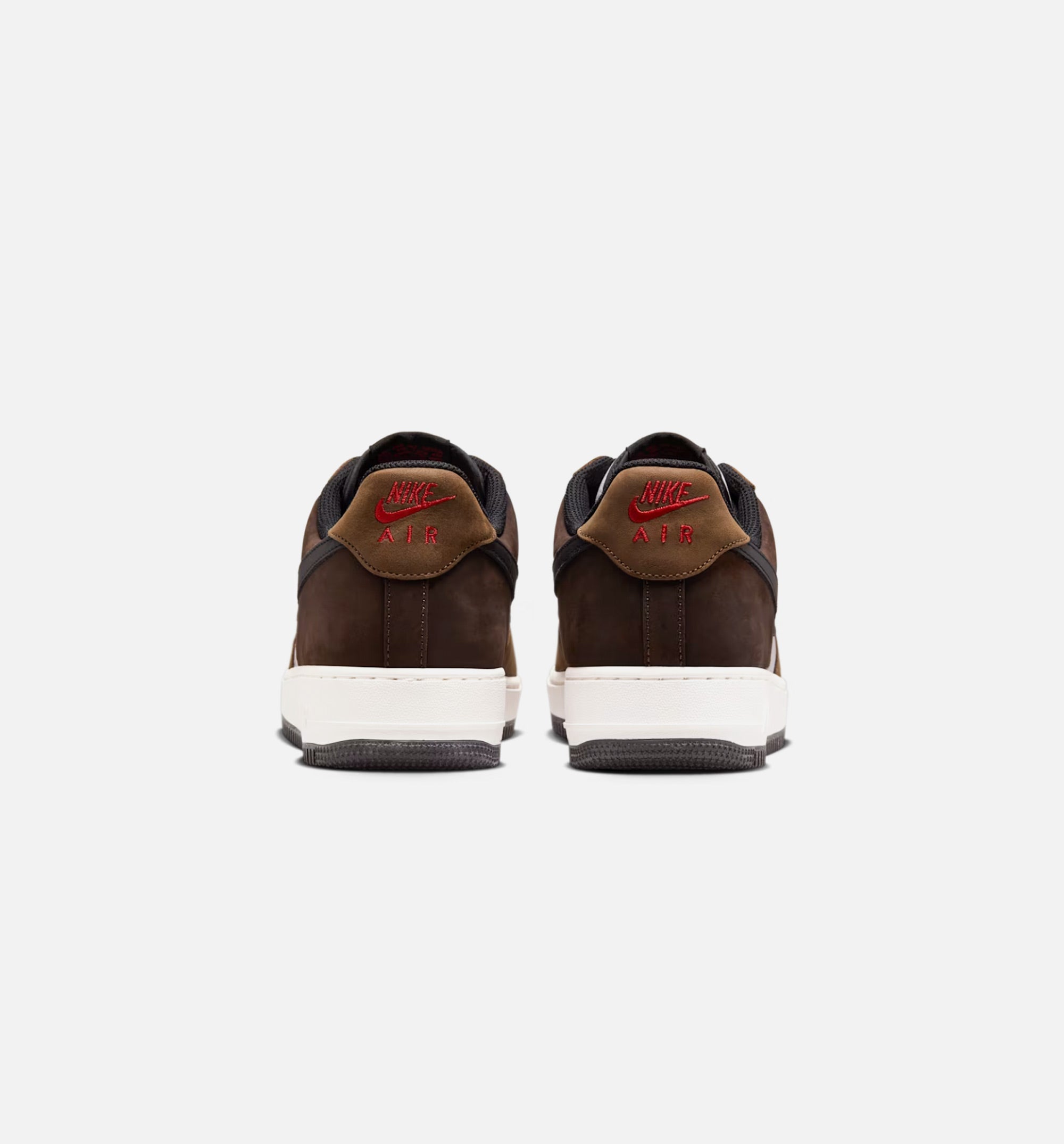 Air Force 1 Retro Low White And Baroque Brown Mens Lifestyle Shoe Nike – Гарантія оригінальності – вид ззаду