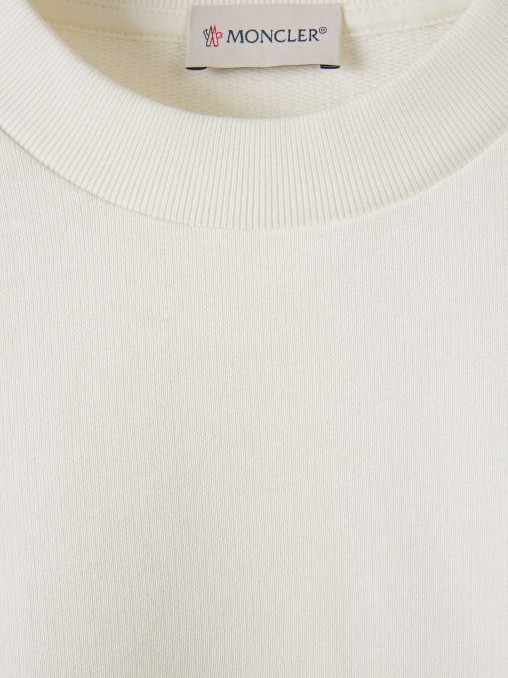 Logo Cotton Sweatshirt Moncler – Гарантія оригінальності – детальний вид