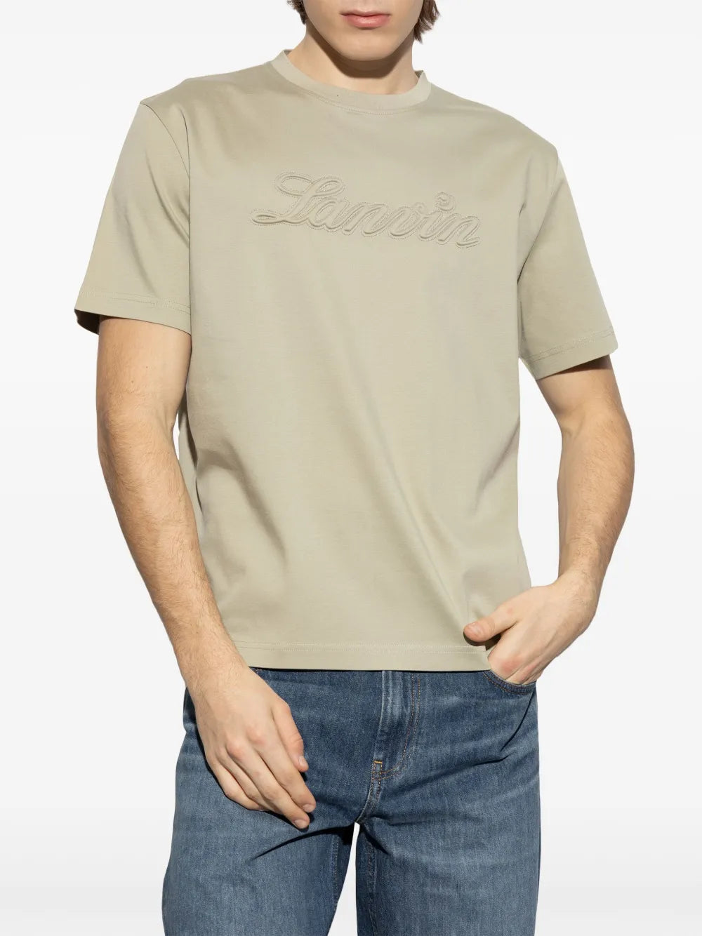 Logo-Embossed T-Shirt Lanvin оригінал – Купити в Україні – детальний вид