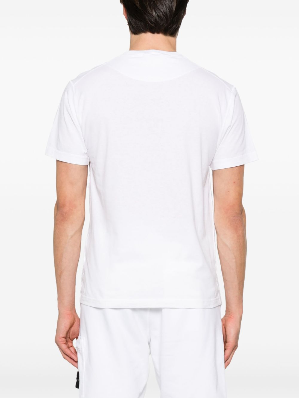 Compass-Motif T-Shirt Stone island оригінал – Купити в Україні – детальний вид