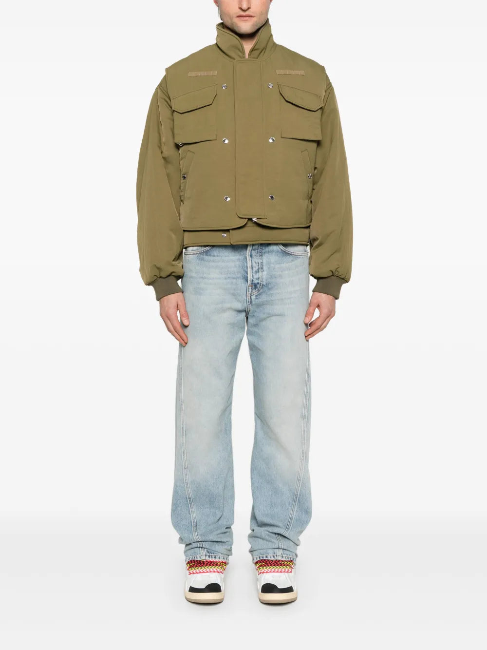 Seam-Detail Jeans Lanvin – Гарантія оригінальності – вид ззаду